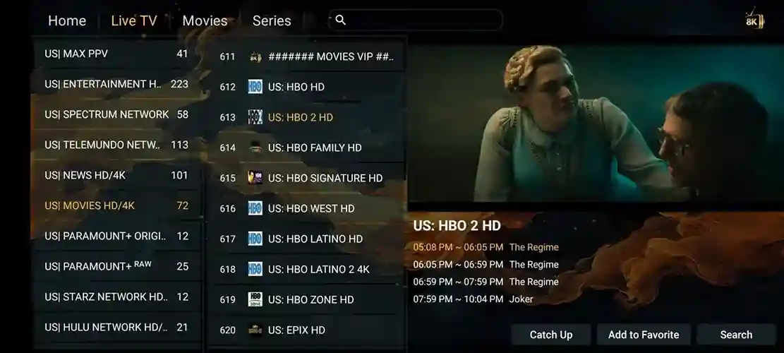 Preview 1 - Flash 4K IPTV Premium IPTV Subscription