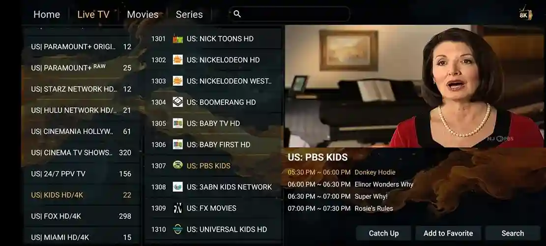 Preview 4 - Flash 4K IPTV Premium IPTV Subscription