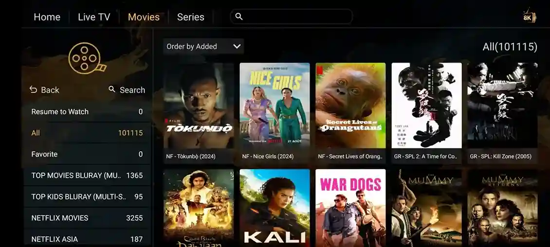 Preview 5 - Flash 4K IPTV Premium IPTV Subscription